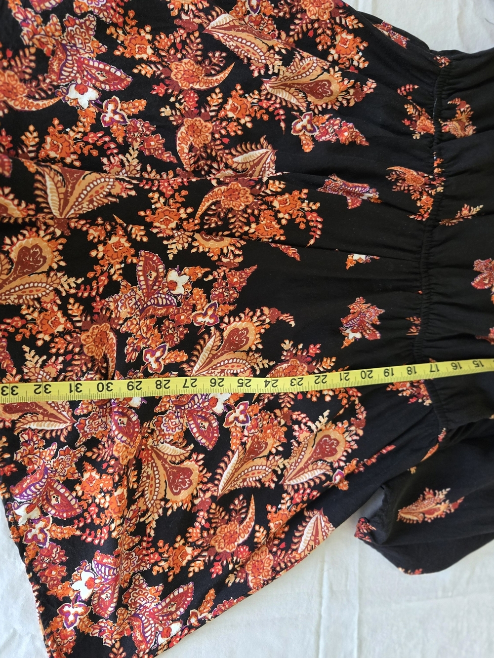 City Chic Black/Gold/Orange Romper - Picture 8 of 10